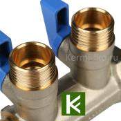 Коллектор никелированный STOUT SMB 6201 341202